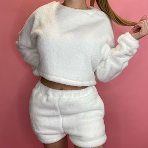 Fuzzy Bunny Lounge Set